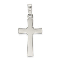 Sterling Silver & Gold-plated Polished Latin Cross Pendant