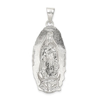 Sterling Silver Polished Religious Pendant