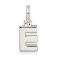 Sterling Silver Letter E Initial Charm