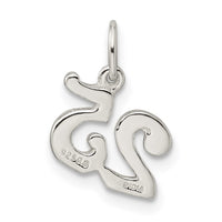 Sterling Silver Polished 25 Charm