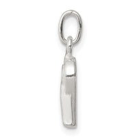 Sterling Silver Polished Awareness Charm