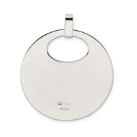 Sterling Silver Polished Pendant