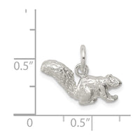 Sterling Silver Squirrel Charm
