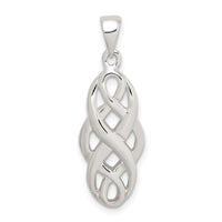Sterling Silver Polished Celtic Pendant