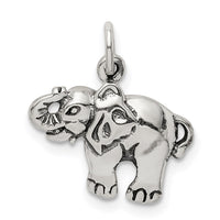 Sterling Silver Antique Elephant Charm
