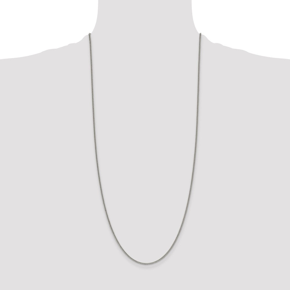 Sterling Silver 1.75mm Curb Chain