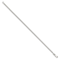 Sterling Silver 3mm Curb Chain Anklet