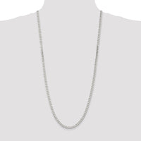 Sterling Silver 4.5mm Curb Chain
