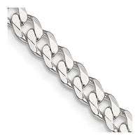 Sterling Silver 4.5mm Curb Chain