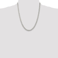 Sterling Silver 5.7mm Curb Chain