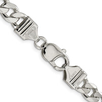 Sterling Silver 8.3mm Curb Chain