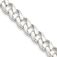 Sterling Silver 9.3mm Curb Chain