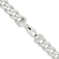 Sterling Silver 13mm Curb Chain