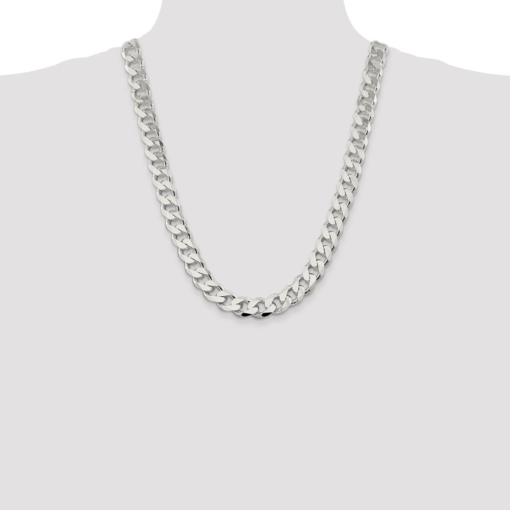 Sterling Silver 13mm Curb Chain