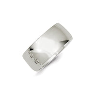 Sterling Silver 10mm Comfort Fit Size 6 Band