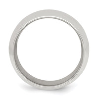 Sterling Silver 10mm Comfort Fit Size 12 Band