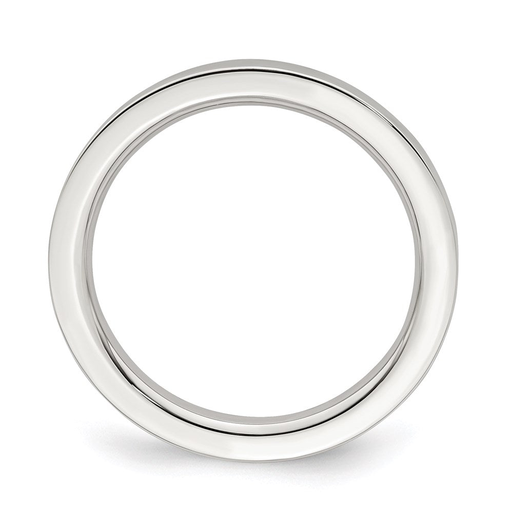 Sterling Silver 2mm Comfort Fit Flat Size 13.5 Band