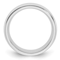 Sterling Silver 5mm Milgrain Comfort Fit Size 10.5 Band
