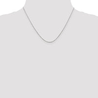 Sterling Silver 1mm Cable Chain w/2in ext.