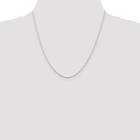 Sterling Silver 1mm Cable Chain