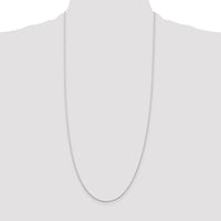 Sterling Silver 1mm Cable Chain