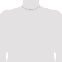 Sterling Silver Rhodium-plated 1mm Cable Chain