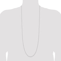 Sterling Silver 1.25mm Cable Chain