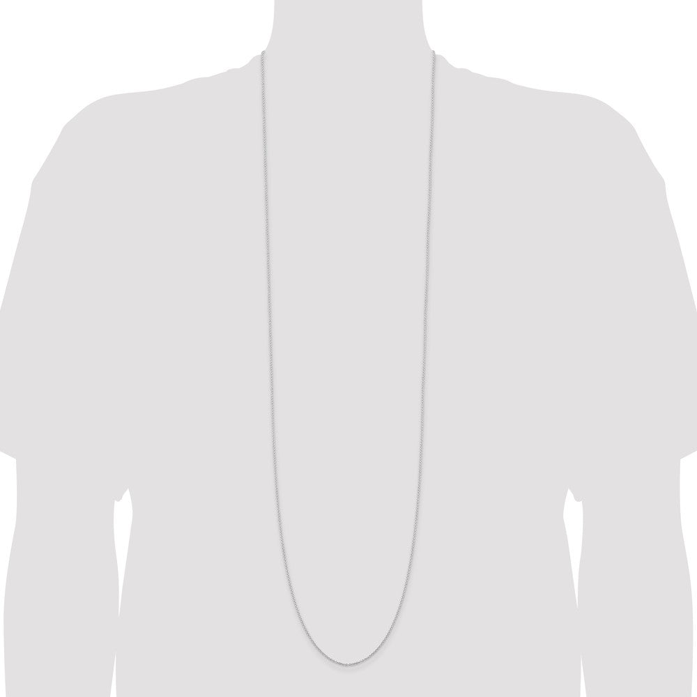 Sterling Silver 1.25mm Cable Chain