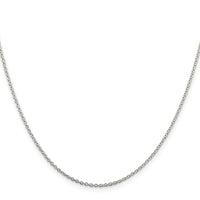 Sterling Silver 1.5mm Cable Chain