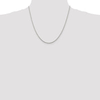 Sterling Silver 2.25mm Cable Chain