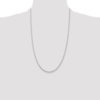 Sterling Silver 2.25mm Cable Chain