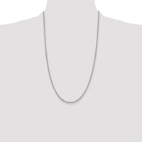 Sterling Silver 2.75mm Cable Chain