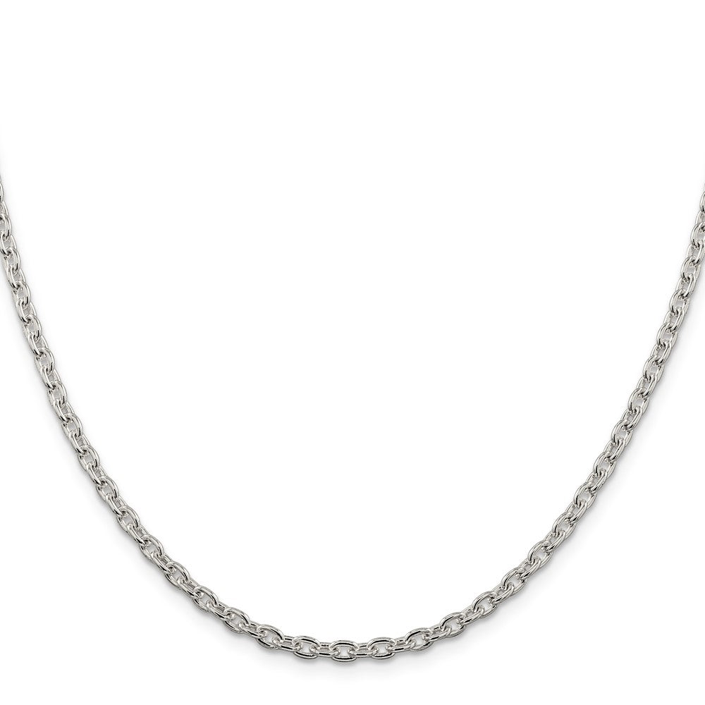 Sterling Silver 3.5mm Cable Chain