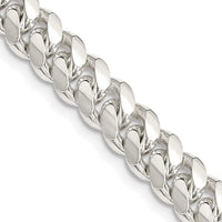 Sterling Silver 7.0mm Polished Domed Curb Chain