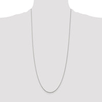 Sterling Silver 1.2mm Diamond-cut Rope Chain