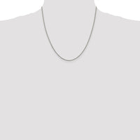 Sterling Silver 1.7mm Diamond-cut Rope Chain