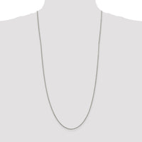 Sterling Silver 1.7mm Diamond-cut Rope Chain