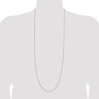 Sterling Silver 1.7mm Diamond-cut Rope Chain