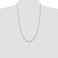Sterling Silver 1.85mm Diamond-cut Rope Chain
