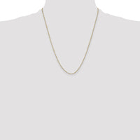 Sterling Silver And Vermeil 1.85mm Diamond-cut Rope Chain
