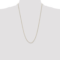 Sterling Silver And Vermeil 1.85mm Diamond-cut Rope Chain