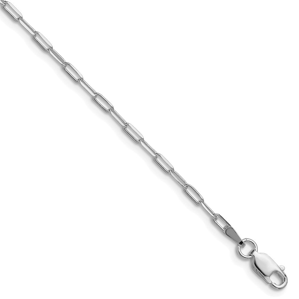 Sterling Silver Rhodium-plated 2.15mm D/C Forzantine Chain