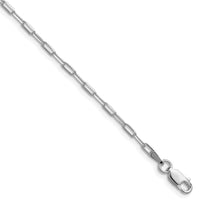 Sterling Silver Rhodium-plated 2.15mm D/C Forzantine Chain