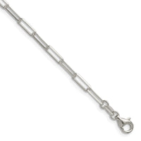 Sterling Silver 3.1mm D/C Paperclip Chain