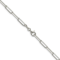 Sterling Silver 3.5mm D/C Paperclip Chain