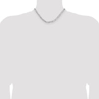 Sterling Silver 5.5mm D/C Paperclip Chain