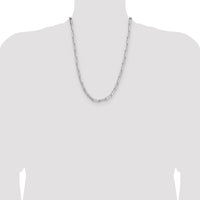 Sterling Silver 5.5mm D/C Paperclip Chain
