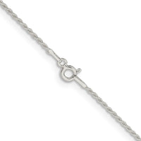 Sterling Silver 1.3mm Solid Rope Chain