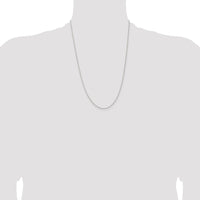 Sterling Silver 1.3mm Solid Rope Chain