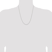 Sterling Silver 1.5mm Solid Rope Chain